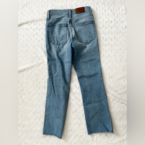 MADEWELL Cali Demi Boot Frayed Hem Jean - Picture 3 of 9